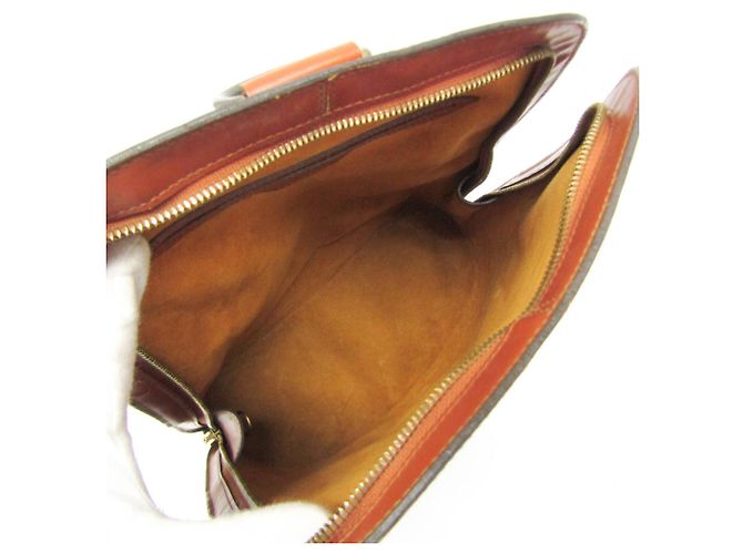 Zaino da donna Louis Vuitton Epi Gobelin M52293 Marrone - vista 3