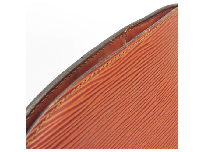 Zaino da donna Louis Vuitton Epi Gobelin M52293 Marrone - vista 8