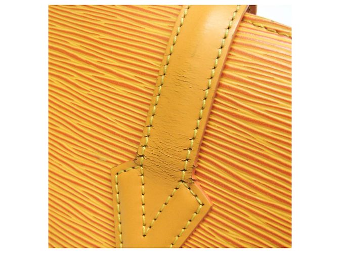Borsa a Spalla Louis Vuitton Epi Lussac M52289 Giallo - vista 10