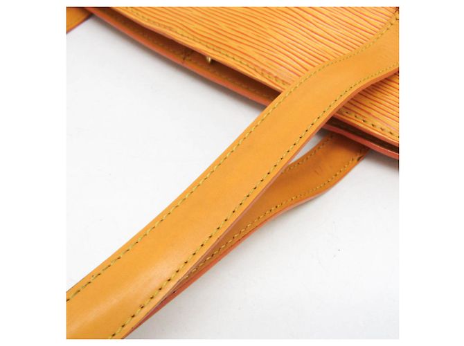 Borsa a Spalla Louis Vuitton Epi Lussac M52289 Giallo - vista 12