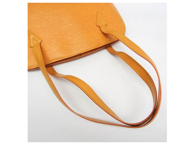 Borsa a Spalla Louis Vuitton Epi Lussac M52289 Giallo - vista 15