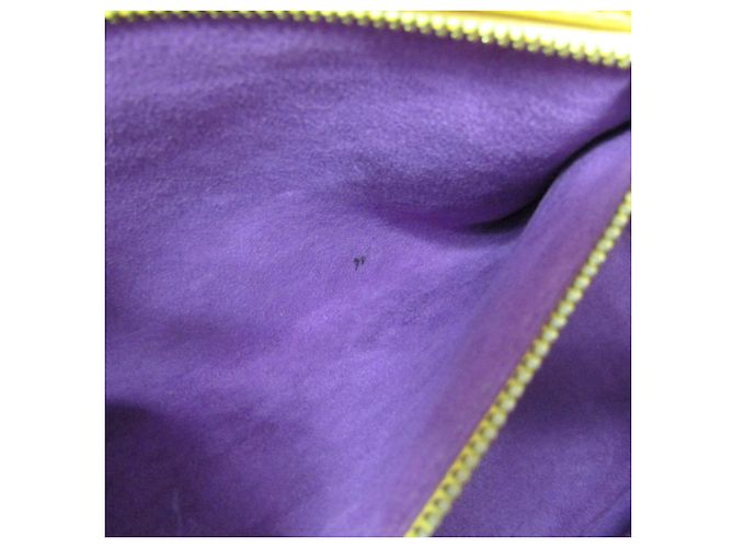 Borsa a Spalla Louis Vuitton Epi Lussac M52289 Giallo - vista 17
