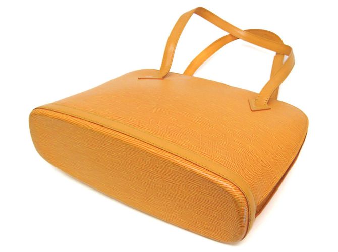 Borsa a Spalla Louis Vuitton Epi Lussac M52289 Giallo - vista 2