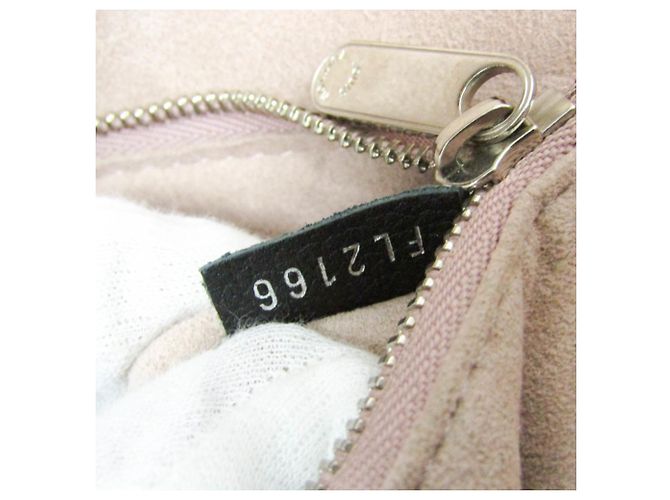 Borsa Tote Louis Vuitton Lock Me M42288 Nero Rosa - vista 19