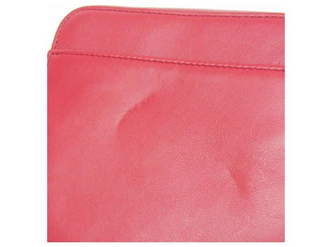 Borsa a tracolla in pelle Christian Dior Oblique 2ESBC265CLP Rosso - vista 12