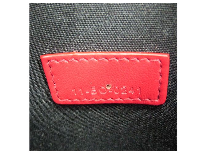 Borsa a tracolla in pelle Christian Dior Oblique 2ESBC265CLP Rosso - vista 18