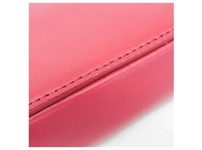 Borsa a tracolla in pelle Christian Dior Oblique 2ESBC265CLP Rosso - vista 5