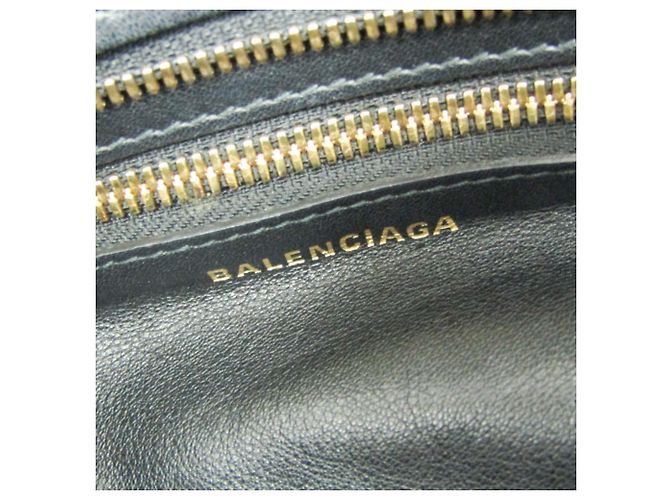 Borsa Balenciaga Laundry Cabas XS Fringe Nero - vista 19