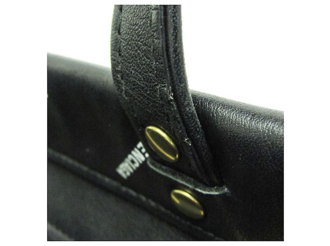Borsa Balenciaga Laundry Cabas XS Fringe Nero - vista 8
