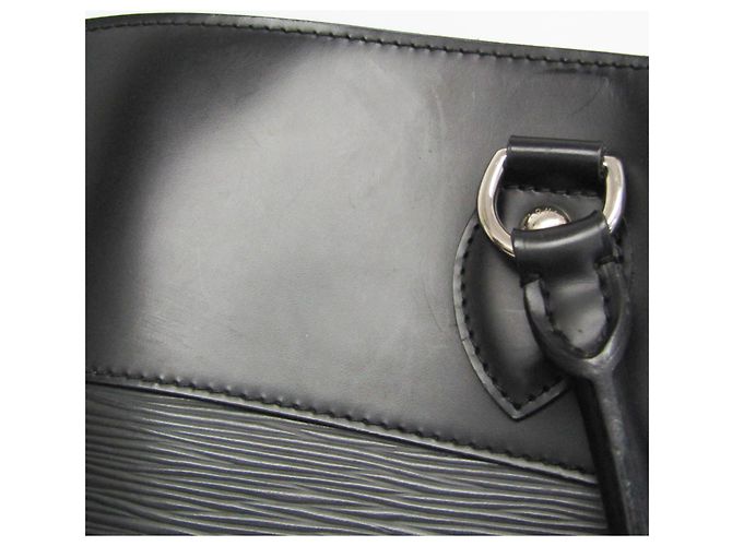 Borsa Louis Vuitton Epi Passy GM in Noir Nero - vista 8