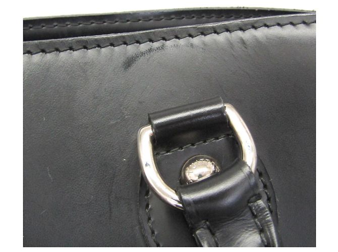 Borsa Louis Vuitton Epi Passy GM in Noir Nero - vista 9