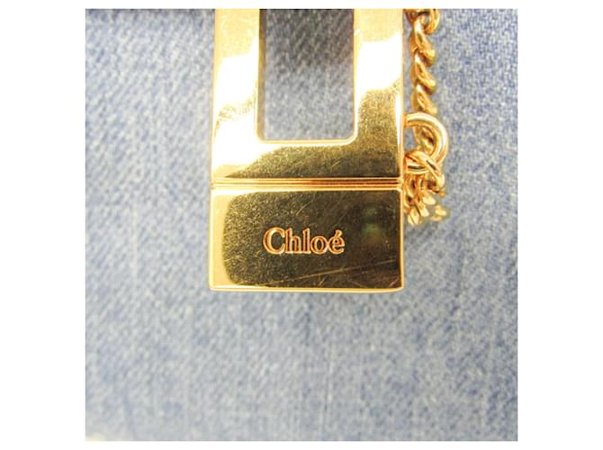 Mini zaino a tracolla Chloé Drew Rosso Blu - vista 13