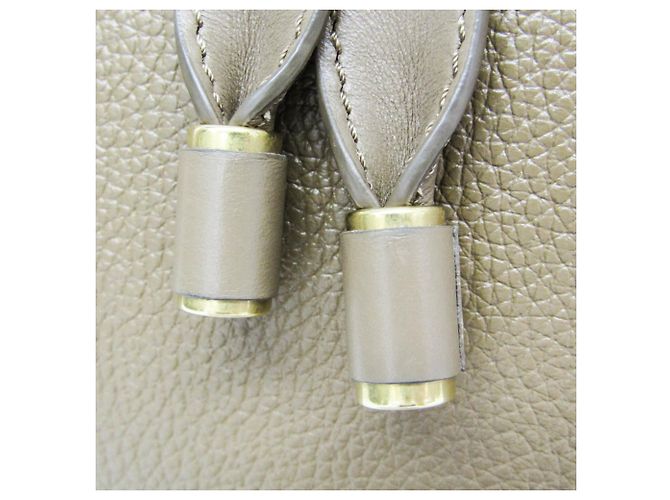 Borsa Tote in pelle Marcy da donna Chloé Beige - vista 9