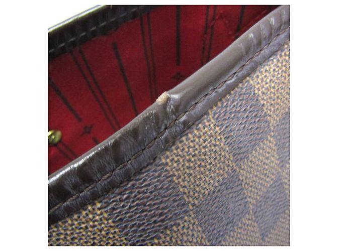 Borsa Tote Louis Vuitton Damier Neverfull GM Damier ebene - vista 10
