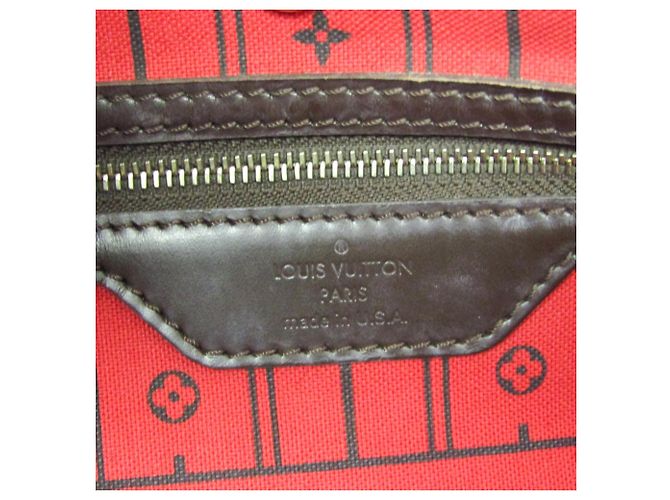 Borsa Tote Louis Vuitton Damier Neverfull GM Damier ebene - vista 17