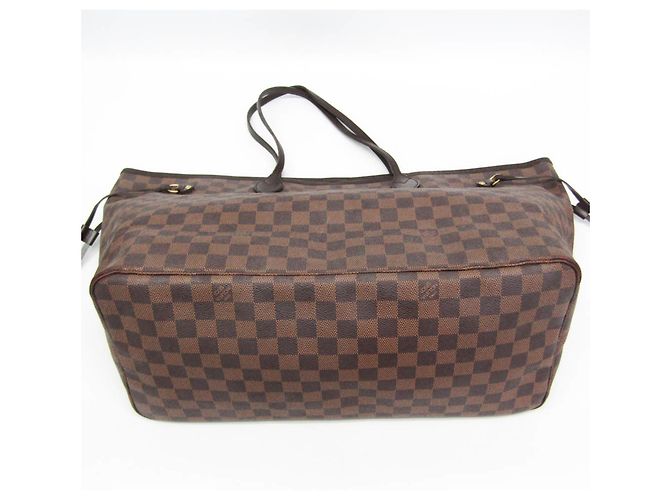 Borsa Tote Louis Vuitton Damier Neverfull GM Damier ebene - vista 5