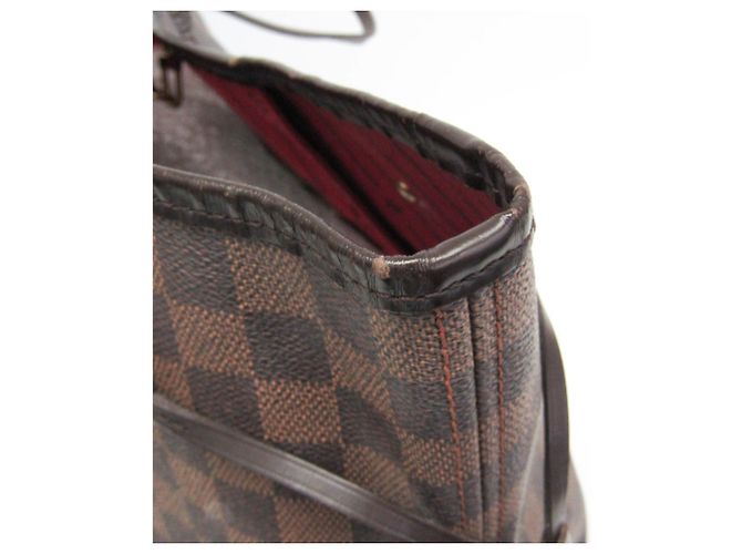 Borsa Tote Louis Vuitton Damier Neverfull GM Damier ebene - vista 8