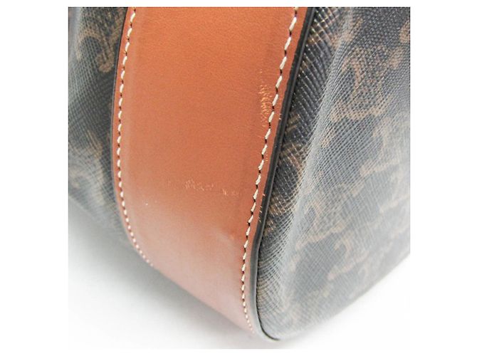 Céline Bolso Sailor Triomphe Medium Celine Castaño Marrón oscuro - vista 7