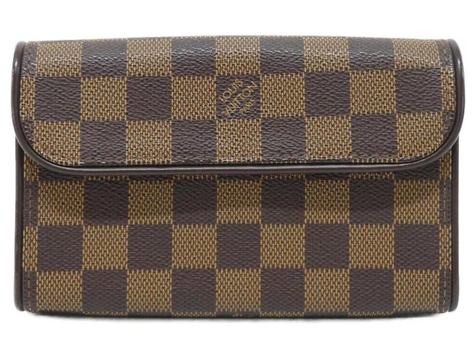 Pochette in vita Damier Pochette Florentine Louis Vuitton Damier ebene - vista 2