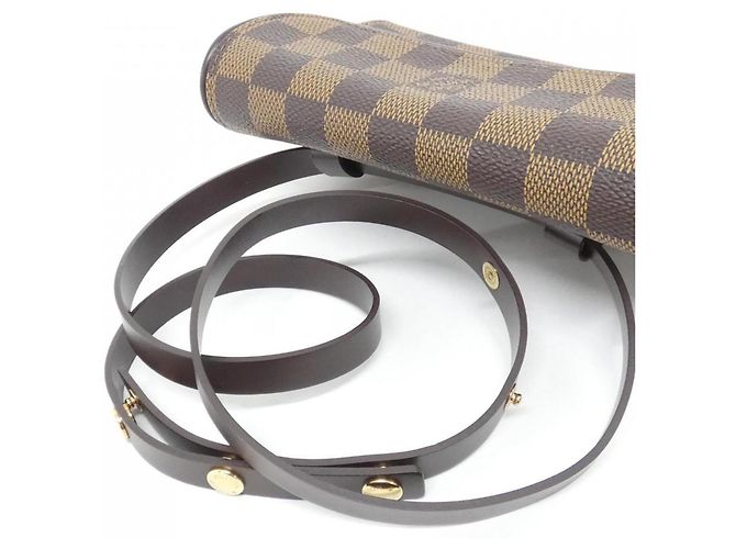 Pochette in vita Damier Pochette Florentine Louis Vuitton Damier ebene - vista 5