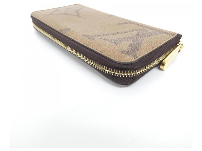 Louis Vuitton Monogram Giant Zippy Wallet Braun - Ansicht 3