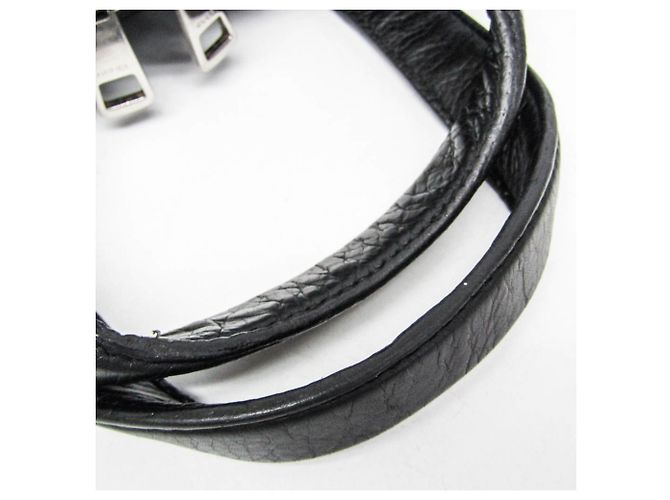 Valigetta in pelle da uomo Gucci Interlocking G Nero - vista 10