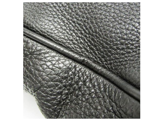 Valigetta in pelle da uomo Gucci Interlocking G Nero - vista 5