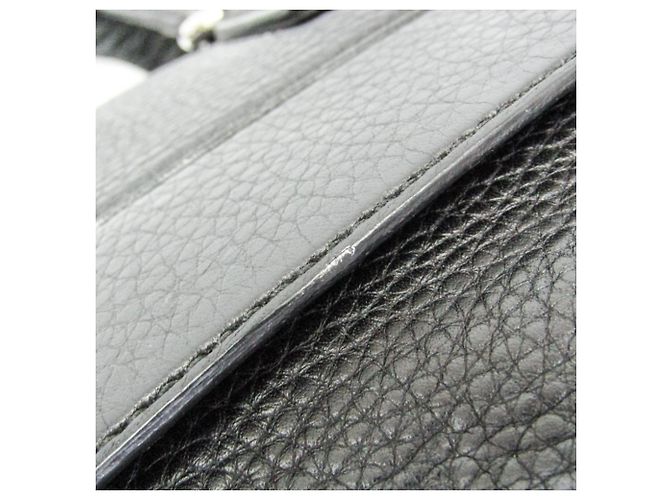 Valigetta in pelle da uomo Gucci Interlocking G Nero - vista 6