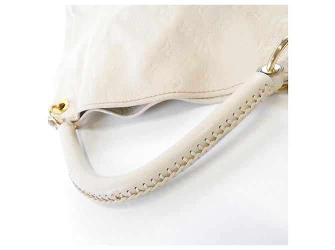 Borsa a spalla Louis Vuitton Monogram Empreinte Artsy MM M93449 Bianco - vista 7