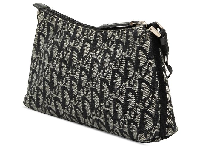 Pochette Dior Blue Diorissimo Trotter Canvas Dior - vista 2
