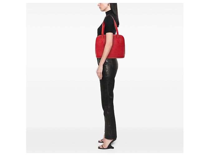 Louis Vuitton Rosso Epi Lussac - vista 7