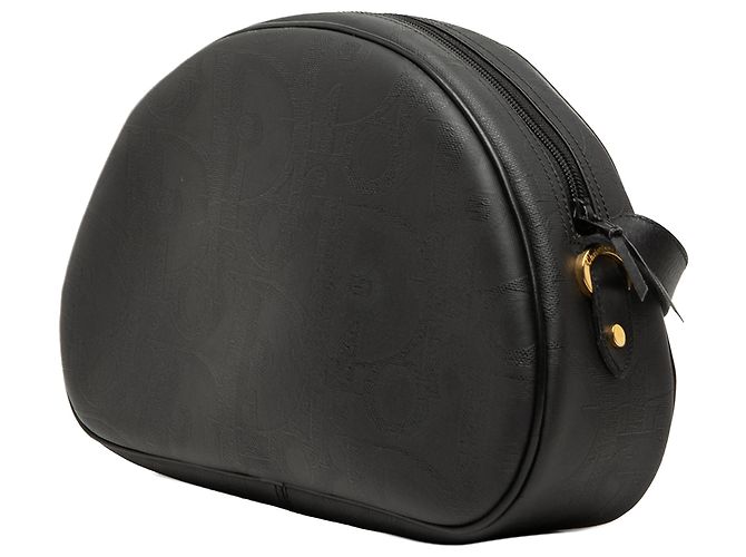 Borsa a tracolla Dior Black Oblique in tela rivestita Nero - vista 2