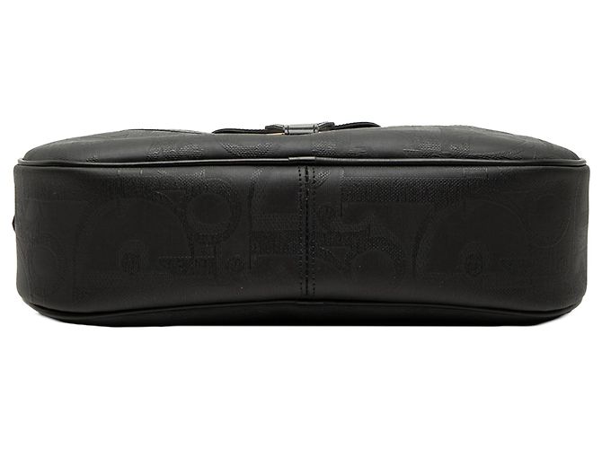 Borsa a tracolla Dior Black Oblique in tela rivestita Nero - vista 3