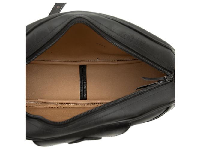 Borsa a tracolla Dior Black Oblique in tela rivestita Nero - vista 4