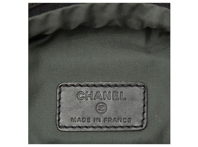 Chanel Brown Sport Line CC Nylon Crossbody Braun - Ansicht 5