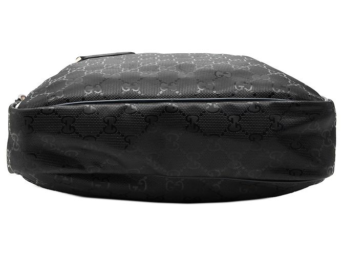 Gucci Black GG Imprime Crossbody Nero - vista 3