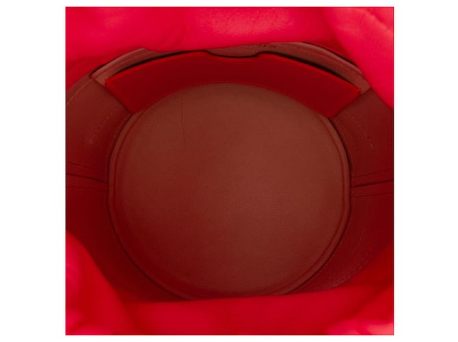 Borsa a secchiello The Soft Curve in pelle di vitello rosa Alexander McQueen - vista 4