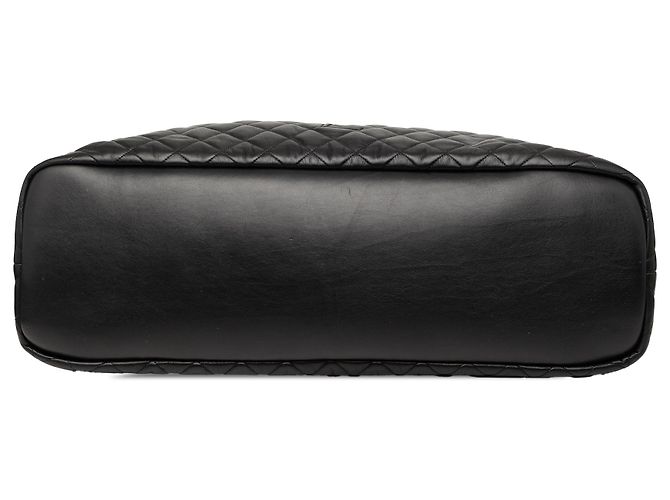 Borsa da viaggio ES Giant in pelle di vitello trapuntata nera Saint Laurent Nero - vista 3