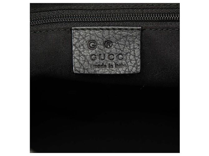 Borsa a tracolla Gucci Black GG Nylon Abbey D Ring Nero - vista 5
