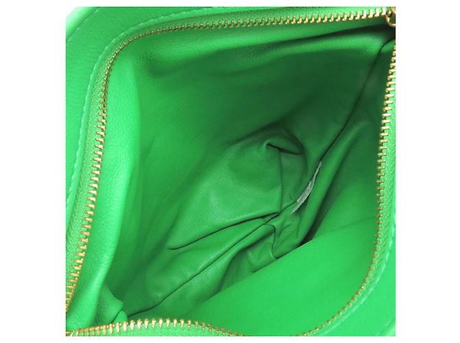 Borsa Bottega Veneta Green Mini Nappa The Twist Verde - vista 4