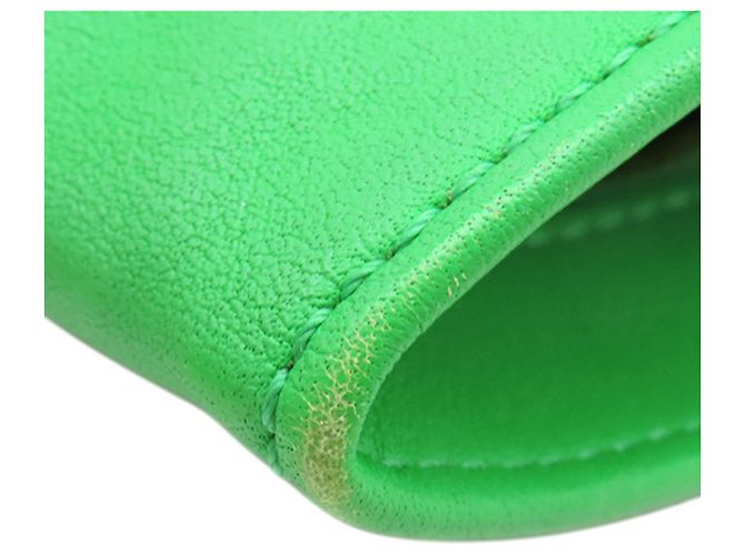 Borsa Bottega Veneta Green Mini Nappa The Twist Verde - vista 9