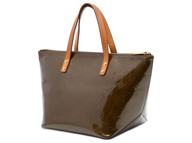 Louis Vuitton Marrone Monogram Vernis Bellevue PM - vista 2