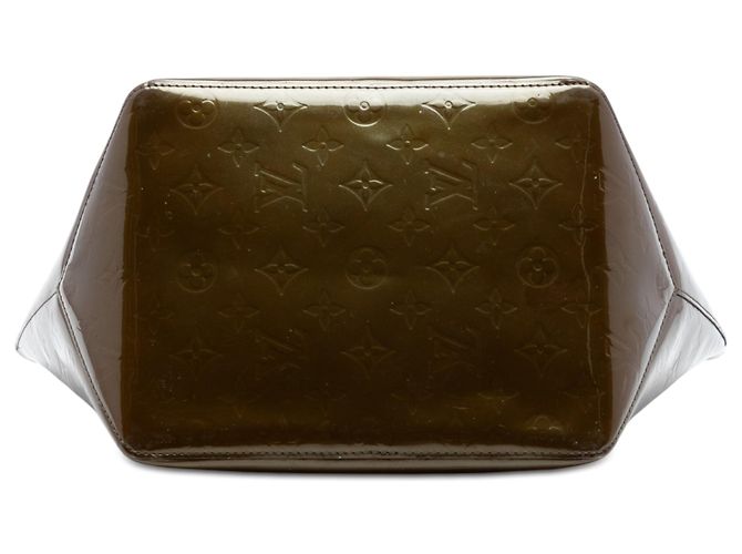 Louis Vuitton Marrone Monogram Vernis Bellevue PM - vista 3