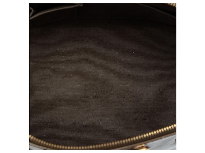 Louis Vuitton Marrone Monogram Vernis Bellevue PM - vista 4