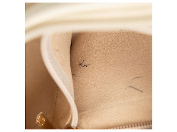 Borsa a tracolla LOEWE in scamosciato marrone Anagram Beige - vista 6