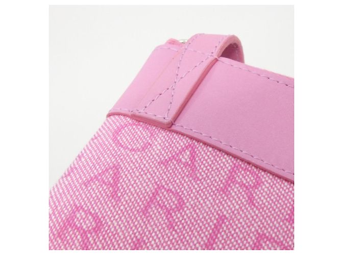 Bulgari Borsa a tracolla Bvlgari in tela rosa e pelle - vista 4