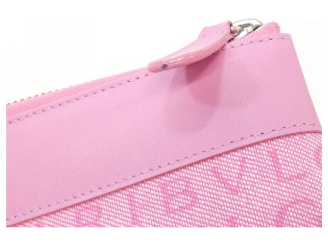Bulgari Borsa a tracolla Bvlgari in tela rosa e pelle - vista 5