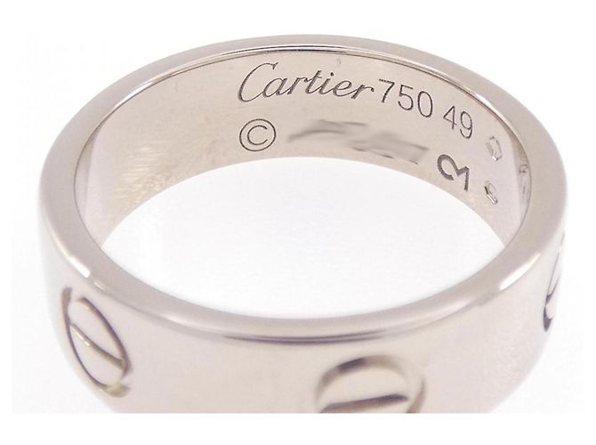 Cartier Love Ring aus 18K Weißgold - Ansicht 3