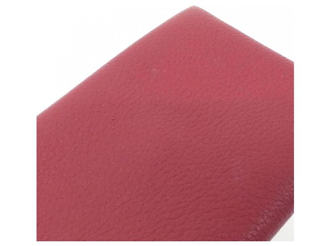 Hermès Tarjetero Hermes Calvi 064954CK Roja - vista 4
