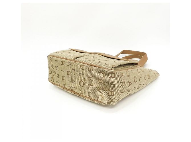 Bulgari Vintage Handtasche Bvlgari Braun Beige - Ansicht 3